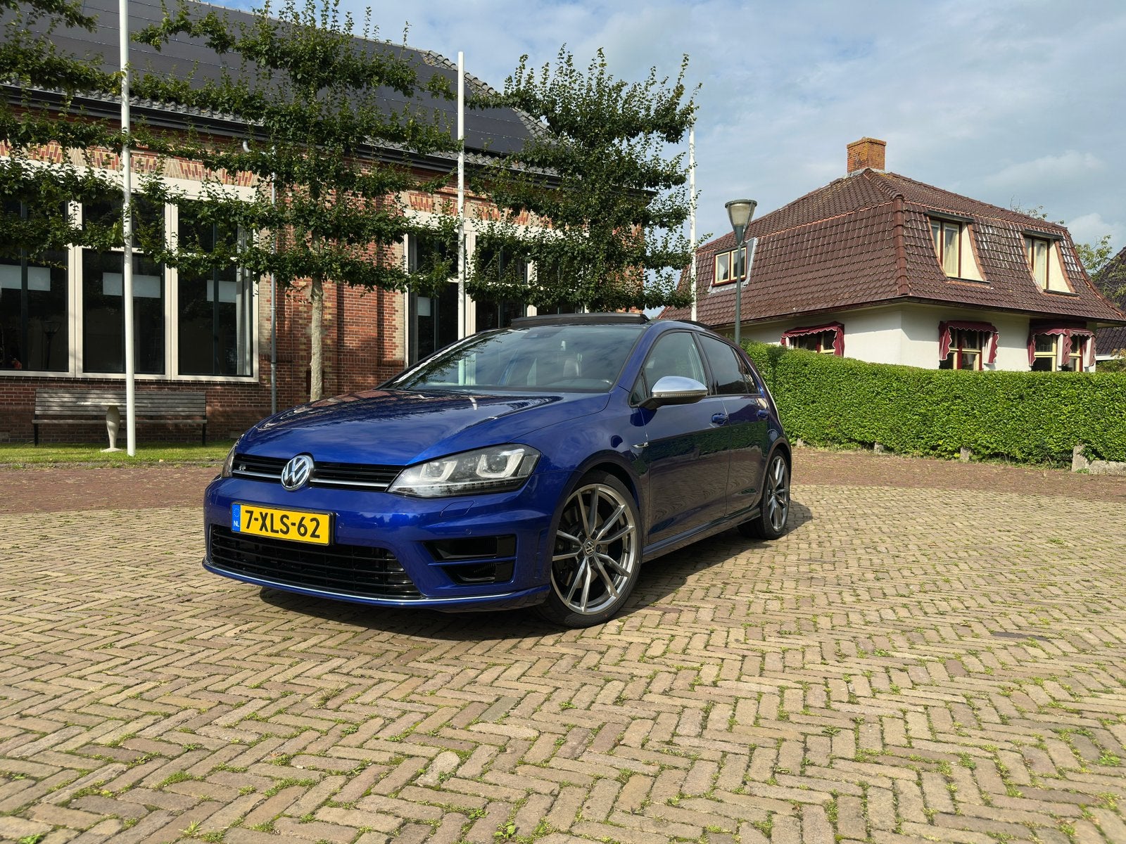 VW Golf 7R / DSG / 2014 / NL / 3de eig / Milltek / Dealer /, Automaat, Zwart, 4 cilinders, 1984 cc