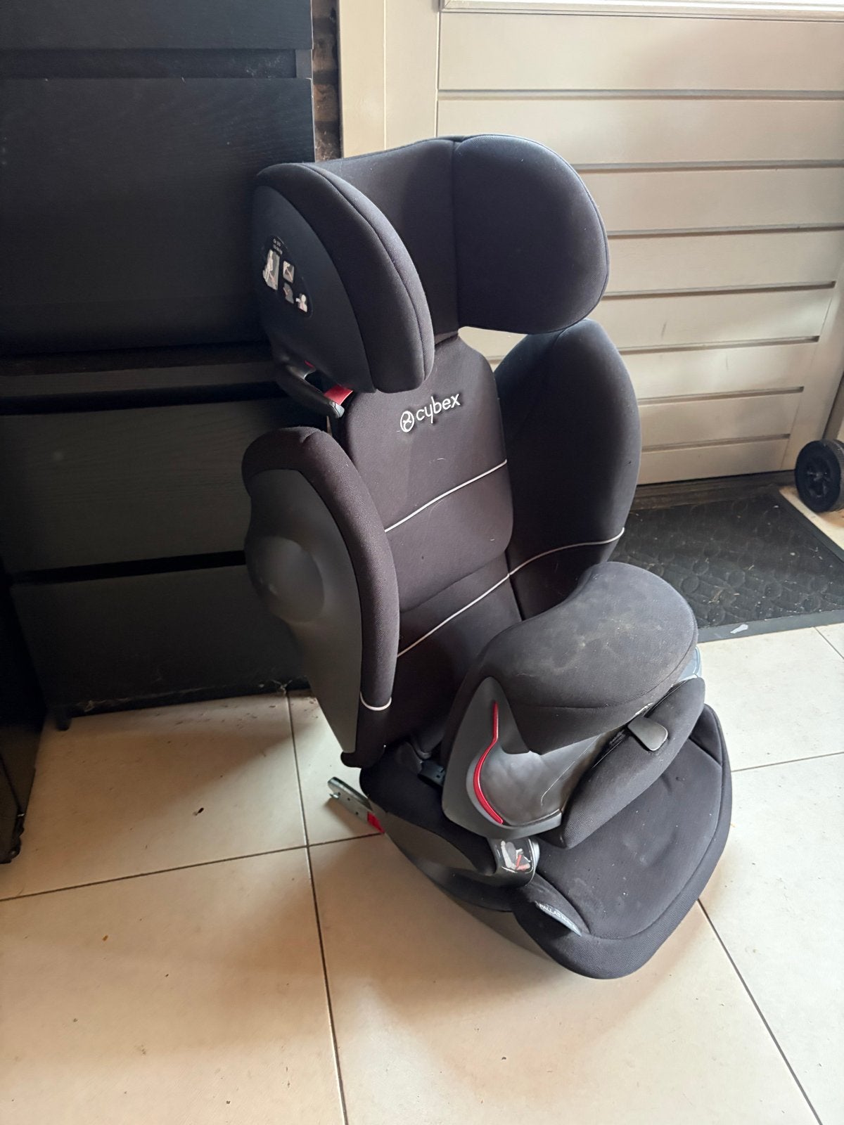 Cybex Pallas M-Fix SL autostoel, Autogordel of Isofix, Gebruikt, Verstelbare rugleuning, 9 t/m 36 kg