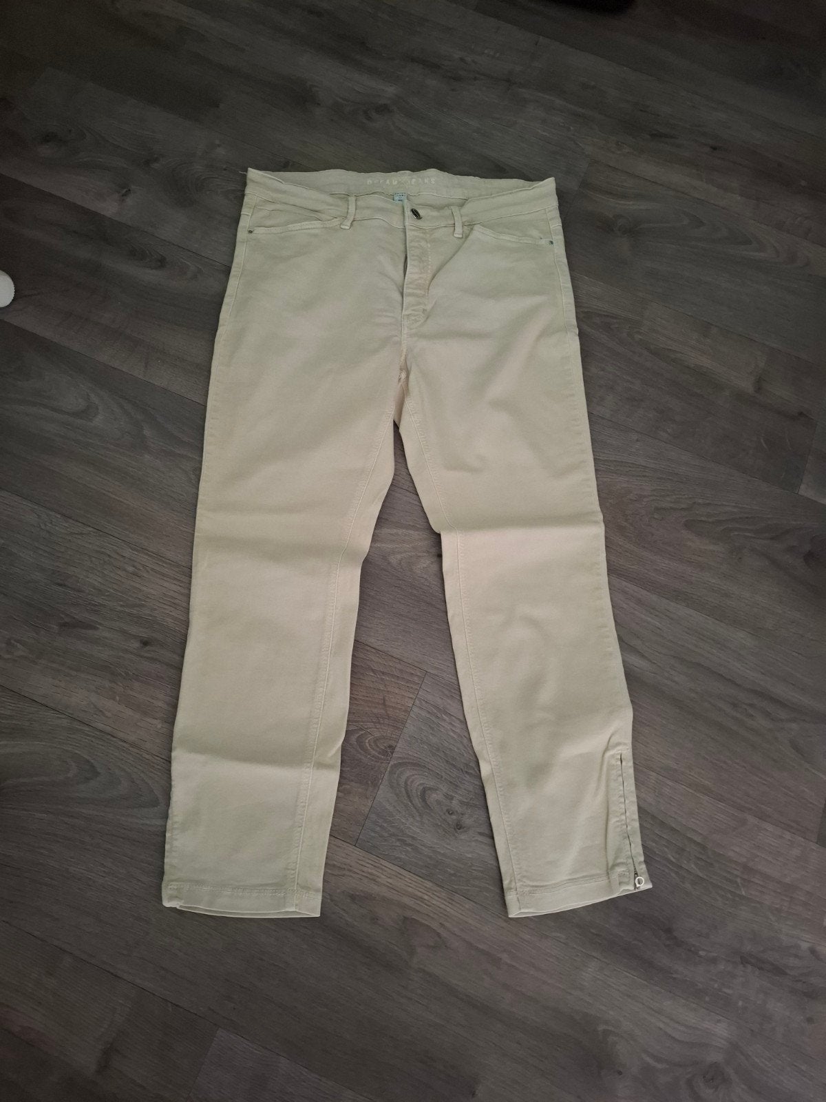 MAC Dream Jeans by MAC - Beige spijkerbroek, Kleding | Dames, Broeken en Pantalons, Beige, MAC, Maat 42/44 (L), Ophalen of Verzenden