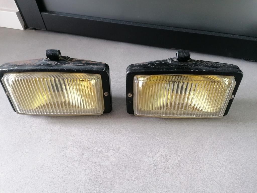 Oldtimer Hella 314 Mistlampen Truck 24x13.5 cm 301-112248, Auto-onderdelen, Verlichting, Ophalen of Verzenden, Gebruikt
