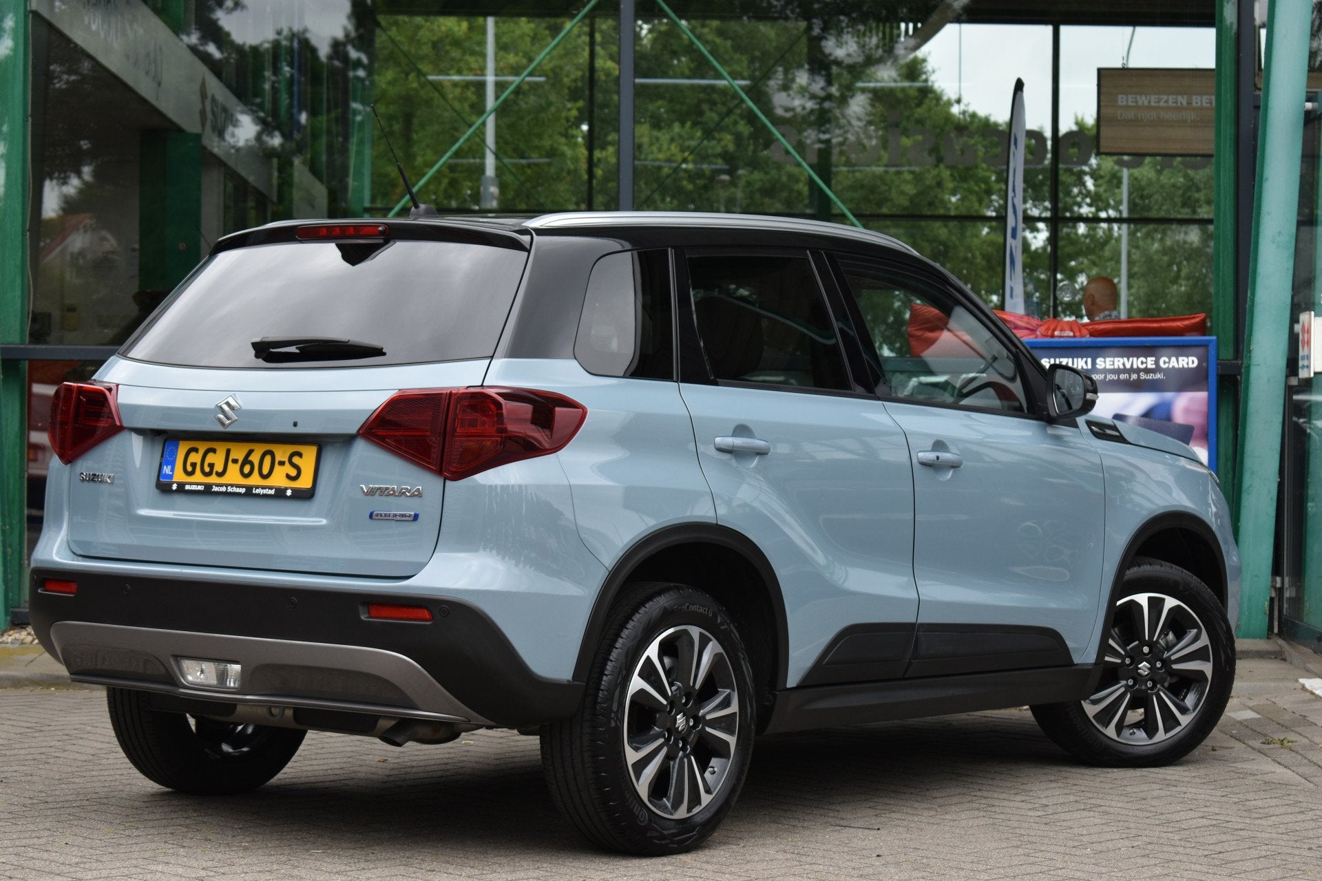 Suzuki Vitara 1.4 Boosterjet Style Smart Hybrid Handgeschake, 12 maanden, Gebruikt, 4 cilinders, Blauw
