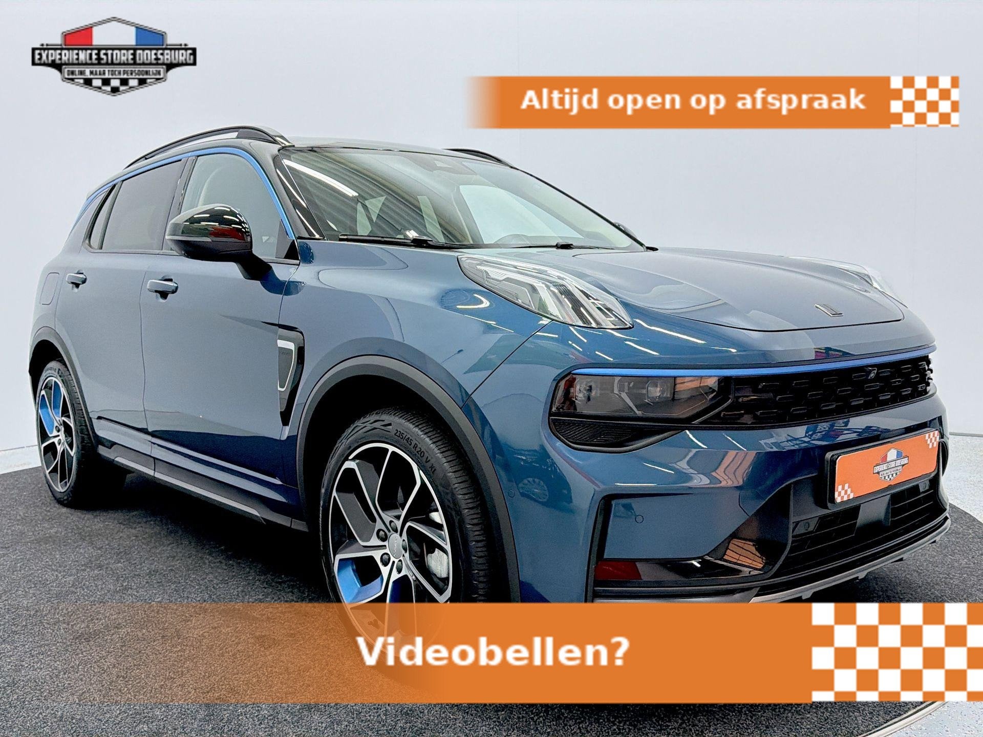 Lynk en Co 01 1.5 MY22 - Jong compleet en comfortabel, Dealer onderhouden, Euro 6, Met garantie (alle), Blauw