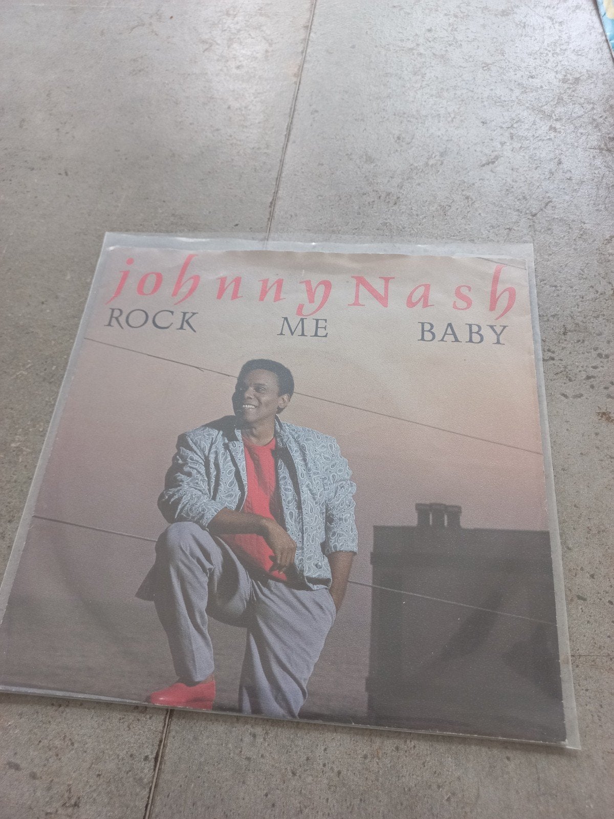 Johnny Nash - Rock Me Baby, Ophalen of Verzenden, Gebruikt, Poprock