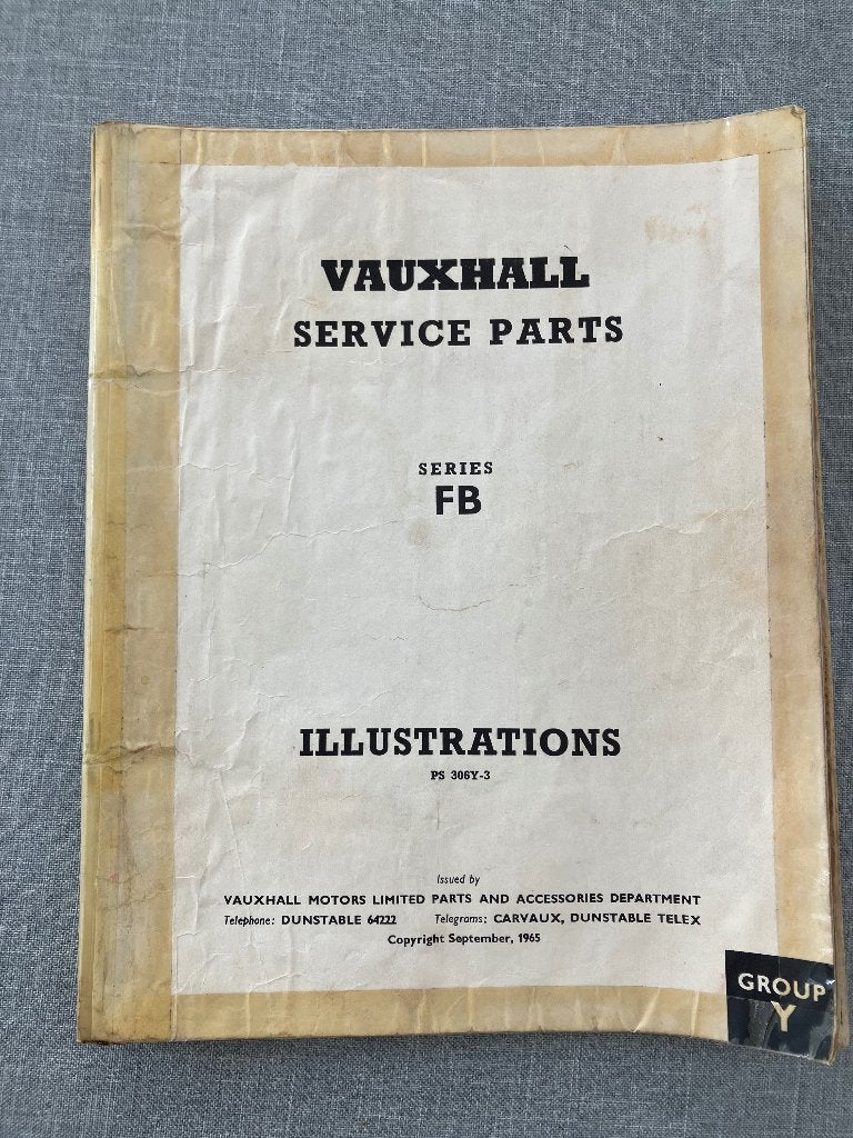 Vauxhall Service Parts , Ophalen of Verzenden