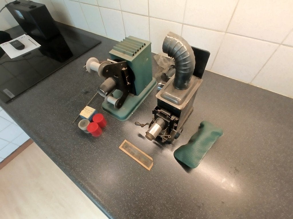 Vintage Projectoren Set - Film en Dia, Ophalen of Verzenden, Voor 1940, Projector