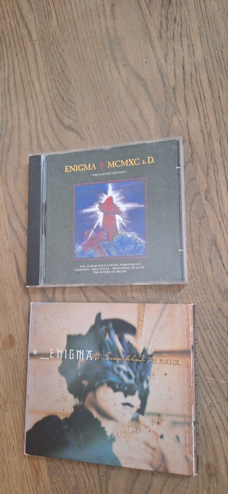 Enigma CD MCMXC a.D. limited edition & The Screen Behind, Cd's en Dvd's, Gebruikt, Speciale editie, Ophalen of Verzenden, Elektronisch