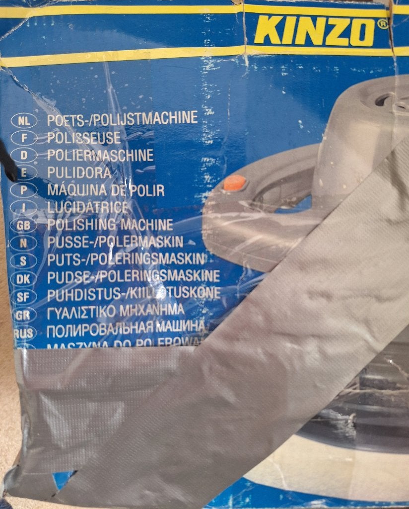 auto polijs/poetsmachine, Ophalen