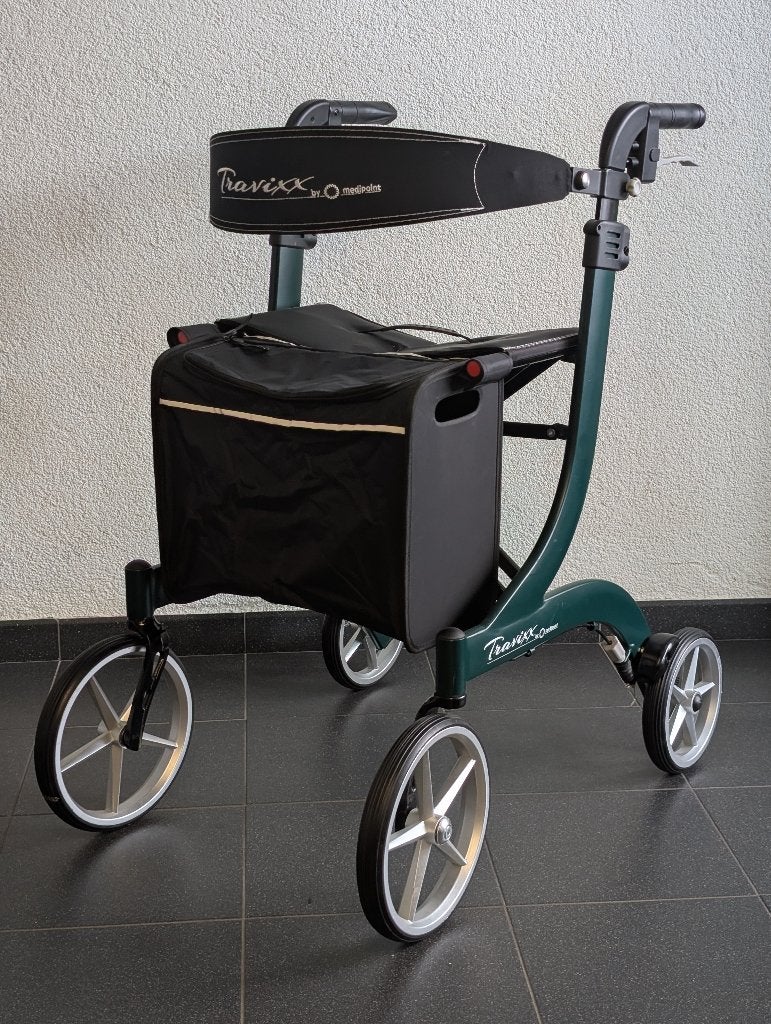 Lichtgewicht Travixx DeLuxe Rollator M, Diversen, Ophalen, Lichtgewicht, Zo goed als nieuw