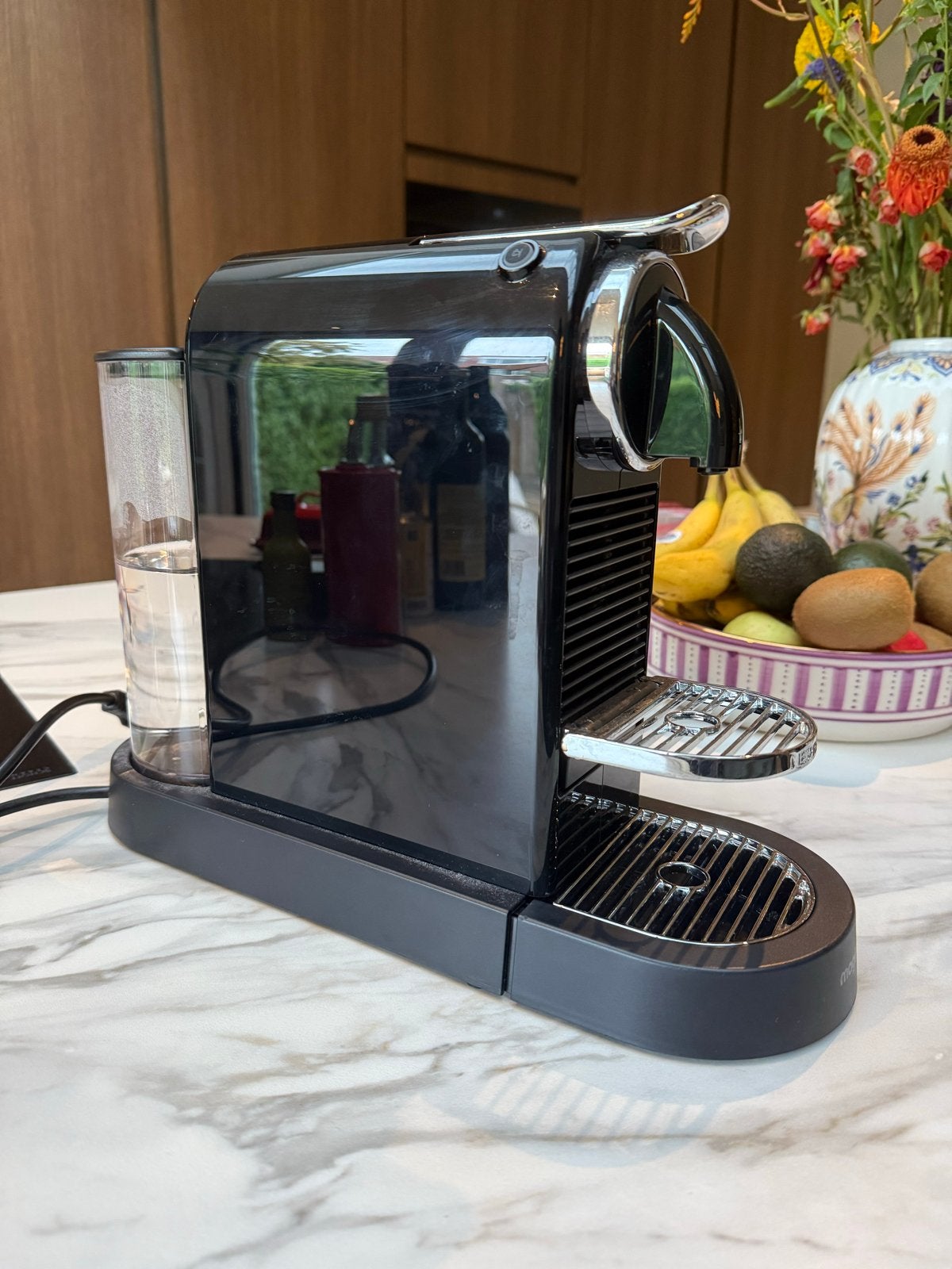 Nespresso Magimix Inissia met Aeroccino 3 - Zwart, Witgoed en Apparatuur, Koffiezetapparaten, Ophalen, Espresso apparaat, Zo goed als nieuw