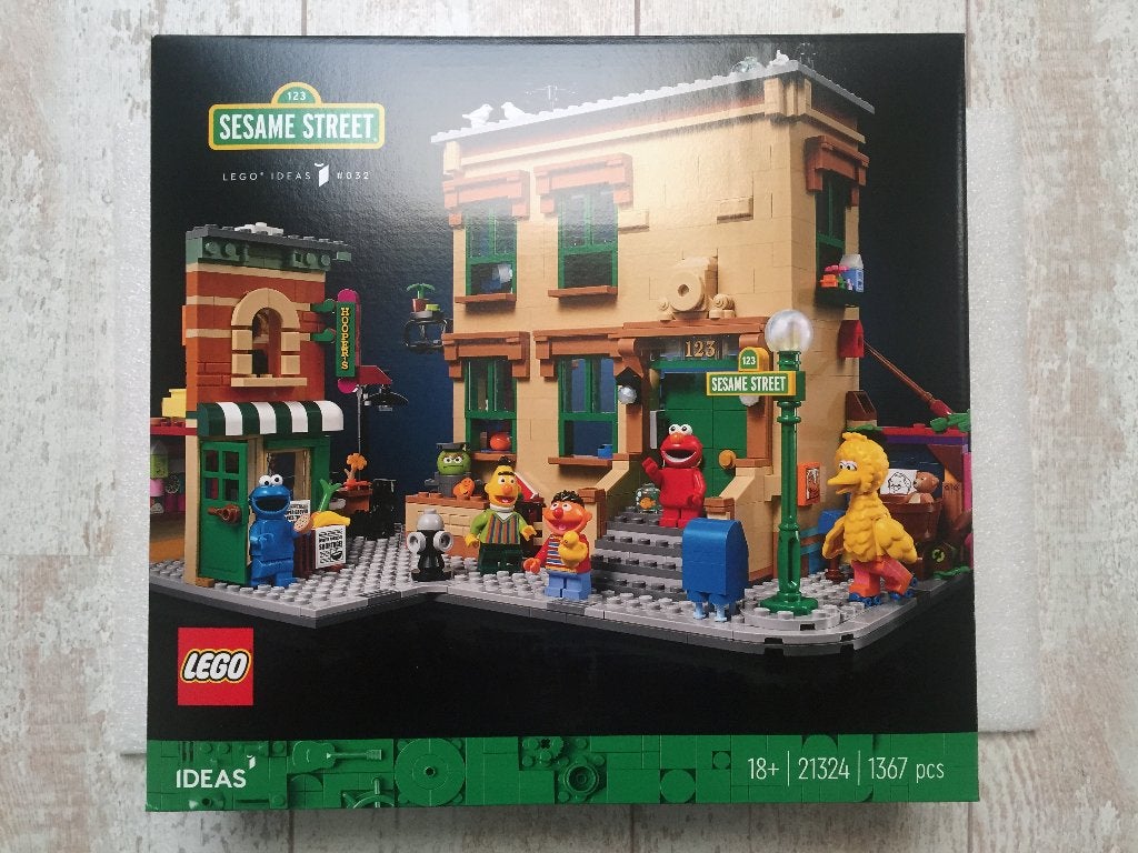 LEGO® Ideas 21324 - 123 Sesame Street *Nieuw*, Kinderen en Baby's, Speelgoed | Duplo en Lego, Lego, Nieuw, Ophalen of Verzenden