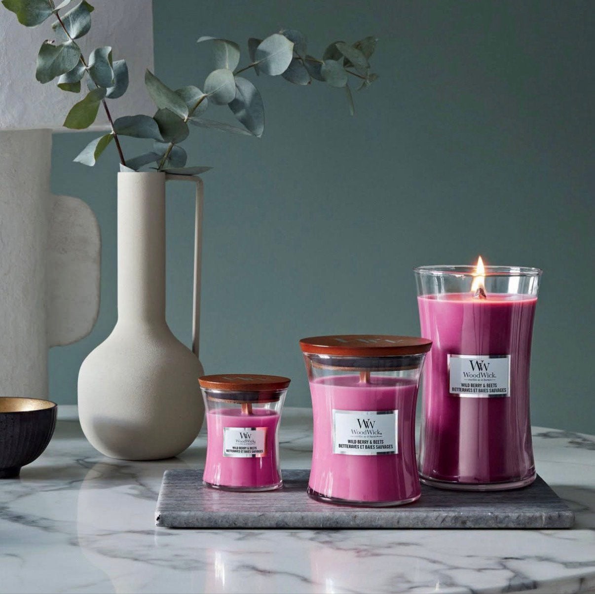 Woodwick geurkaars Wild Berry & Beets, -, Woodwick, -, Nieuw
