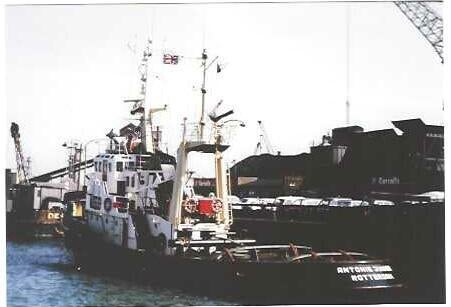 Sleepvaart, Verzamelen, Scheepvaart, Ophalen of Verzenden, Nieuw, Kaart, Foto of Prent