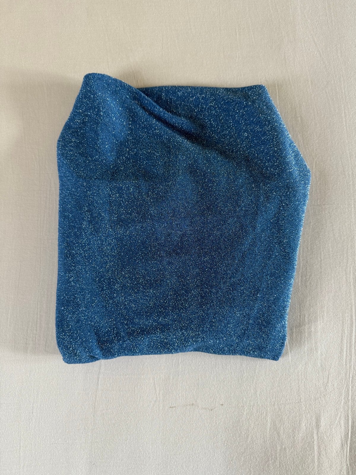 Shein Blauwe Glitter Jurk Maat S, Kleding | Dames, Jurken, Blauw, Ophalen of Verzenden, Zo goed als nieuw, Maat 36 (S)