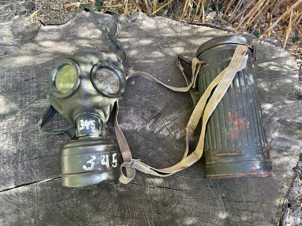 Duits gasmasker WO2, Ophalen of Verzenden, Duitsland, Overige typen