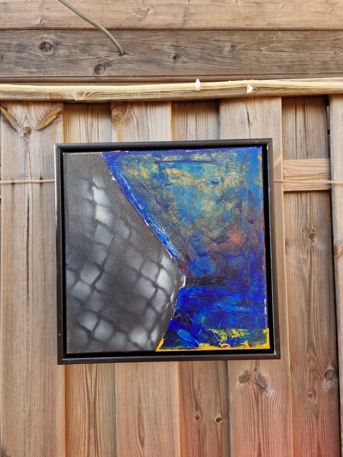 Bikkel Artist 2022 Origineel Abstract Schilderij 40x40 cm, Ophalen