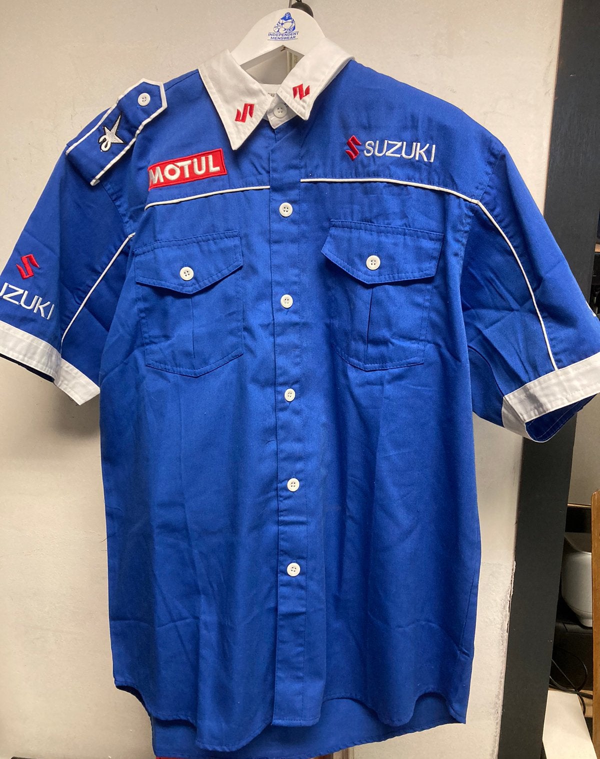 Suzuki racing overhemd XL, Overige typen, Ophalen of Verzenden, A, Tweedehands