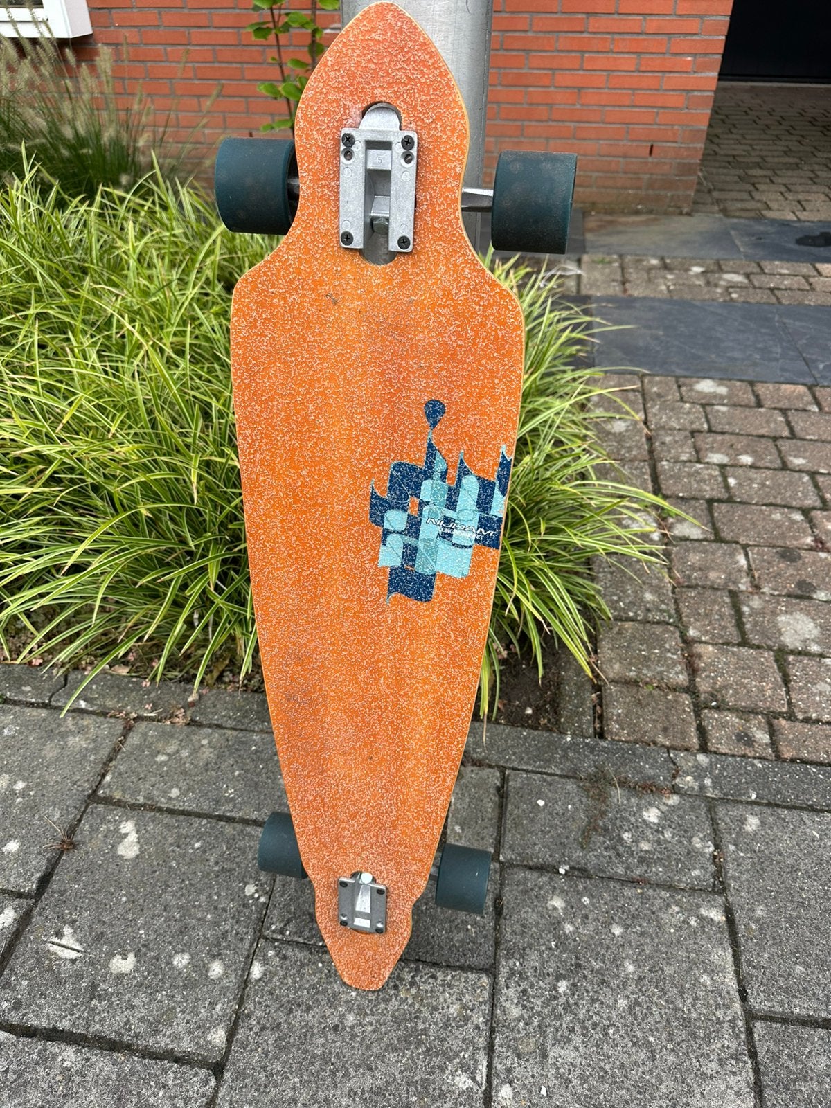 Nijdam longboard, Sport en Fitness, Skateboarden, Ophalen, Gebruikt, Longboard