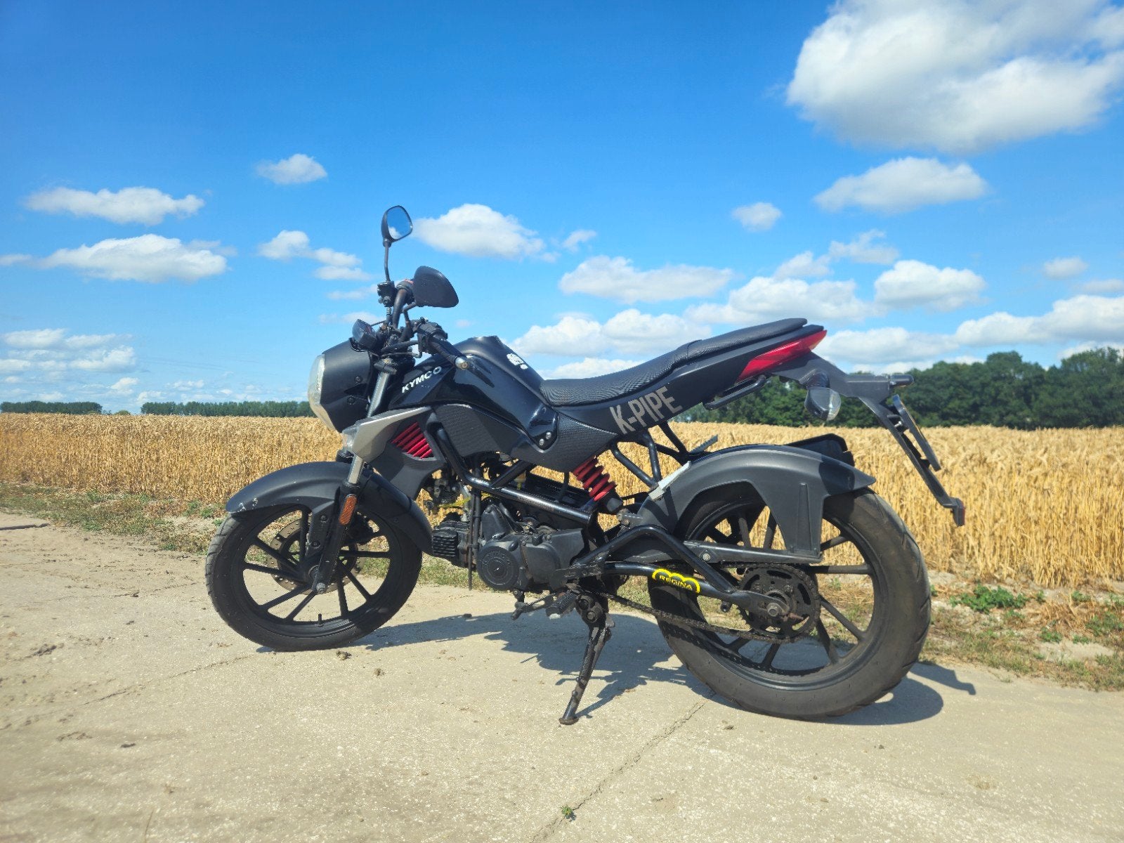Kymco K-pipe, Fietsen en Brommers, Scooters | Kymco, Ophalen, Gebruikt, Maximaal 45 km/u, 49 cc