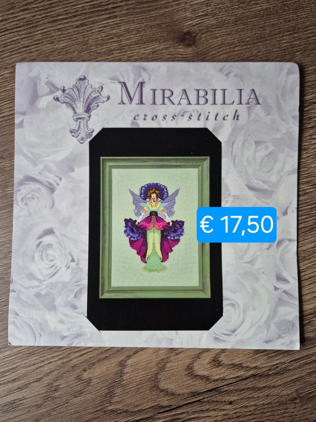 Mirabilia February Amethyst Fairy Borduurpatroon, Ophalen of Verzenden, Nieuw, Handborduren, Patroon