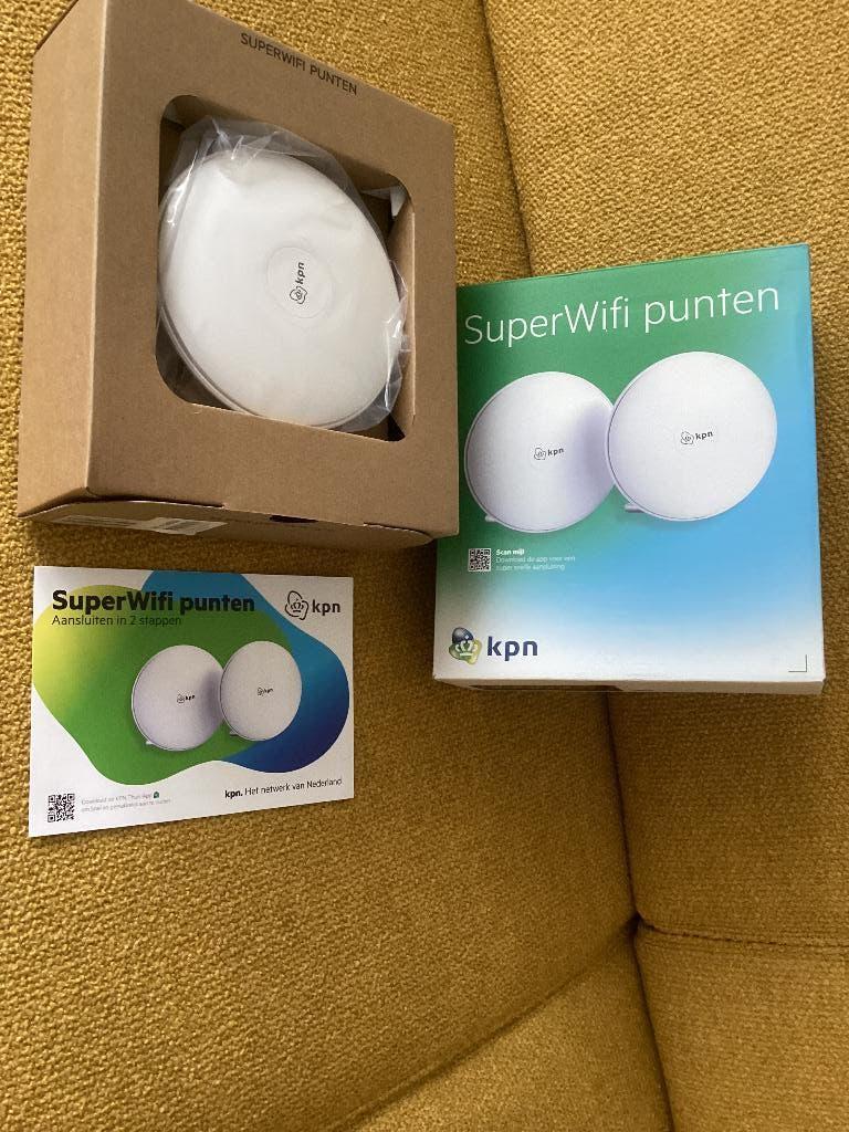 KPN SuperWifi punten, Ophalen, Nieuw, KPN
