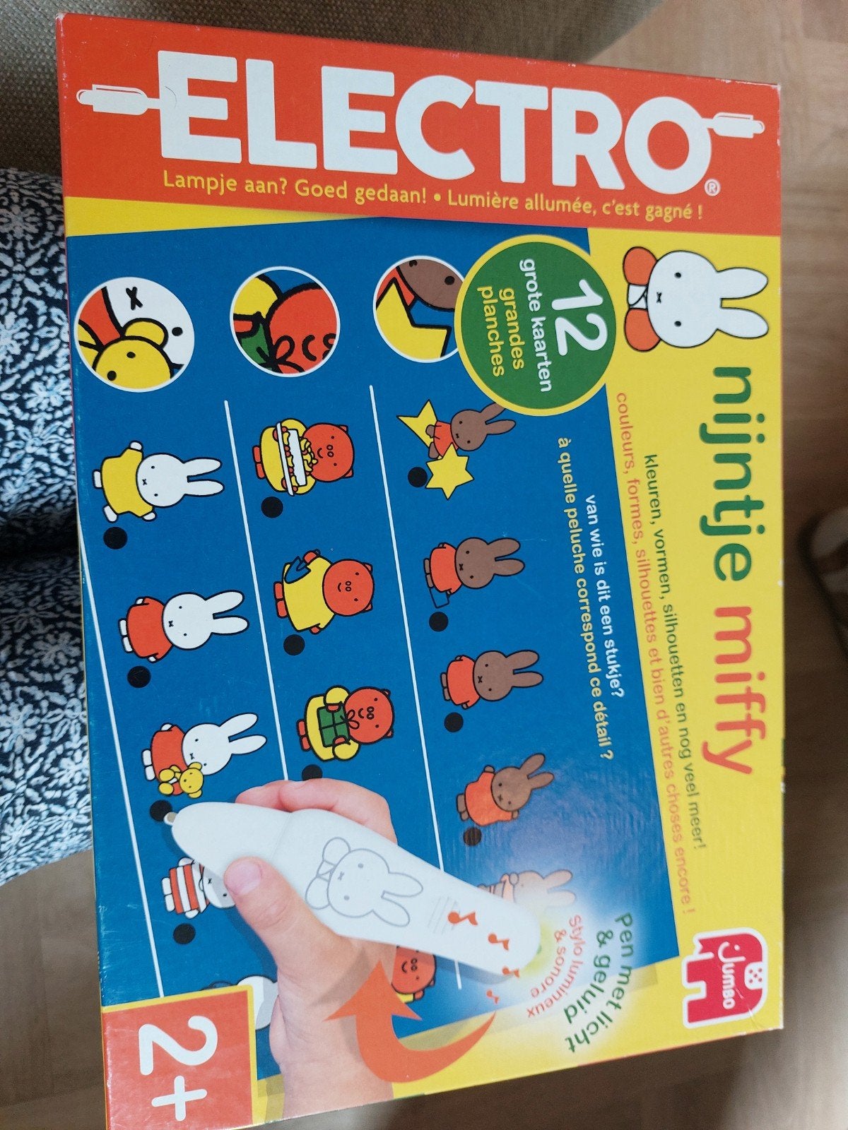 electro nijntje 2+ 12 vellen met opdrachtjes, Een of twee spelers, Ophalen, Gebruikt, Jumbo