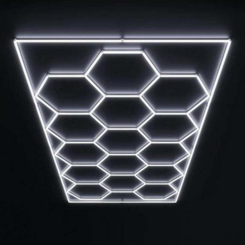 LED Hexagon Verlichting - Nieuw in doos, Wit, Overige merken, Kunststof, Nieuw