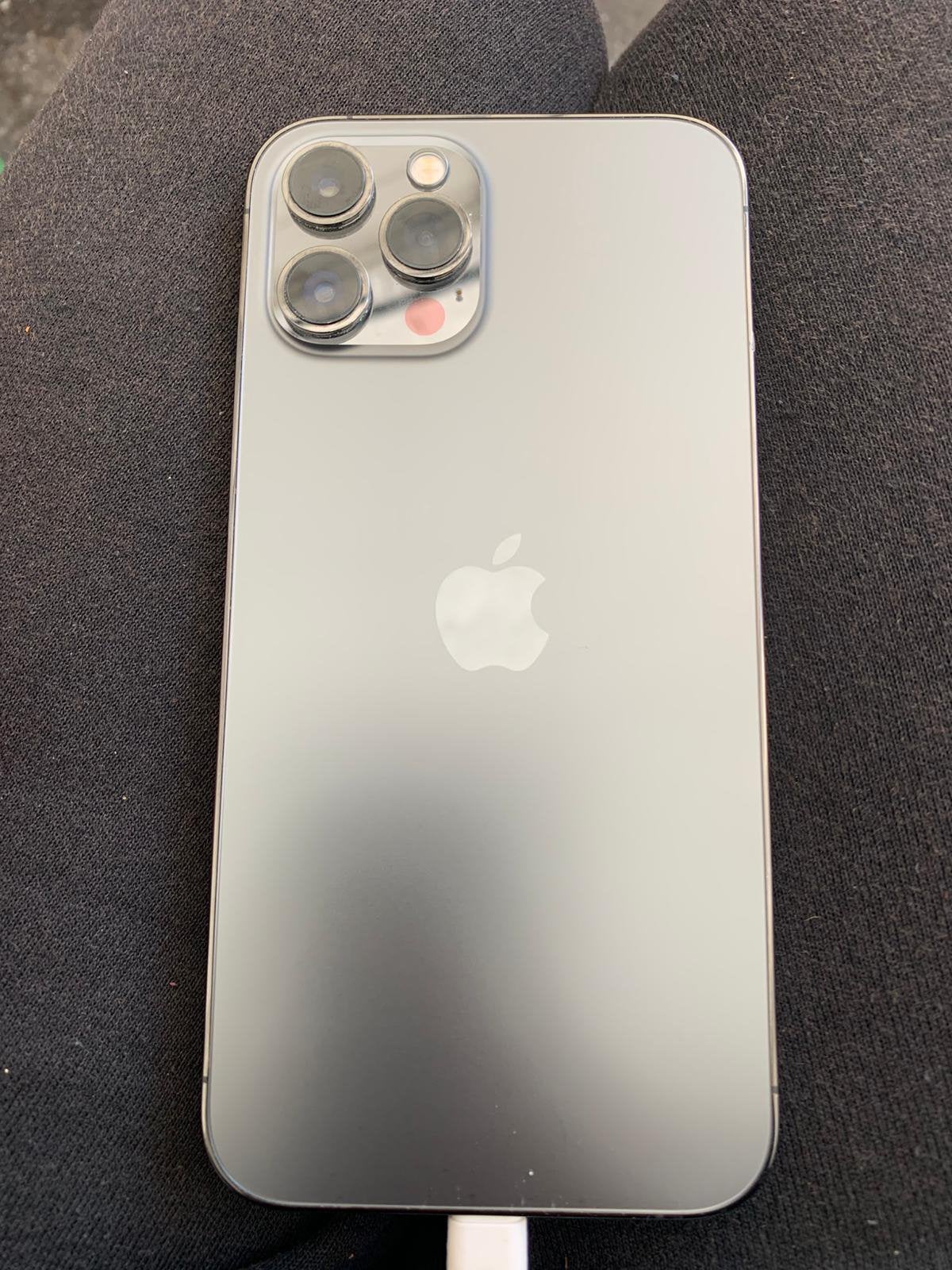 Iphone 12 pro max, Telecommunicatie, Mobiele telefoons | Apple iPhone, 128 GB, Zwart, Zo goed als nieuw, Zonder simlock
