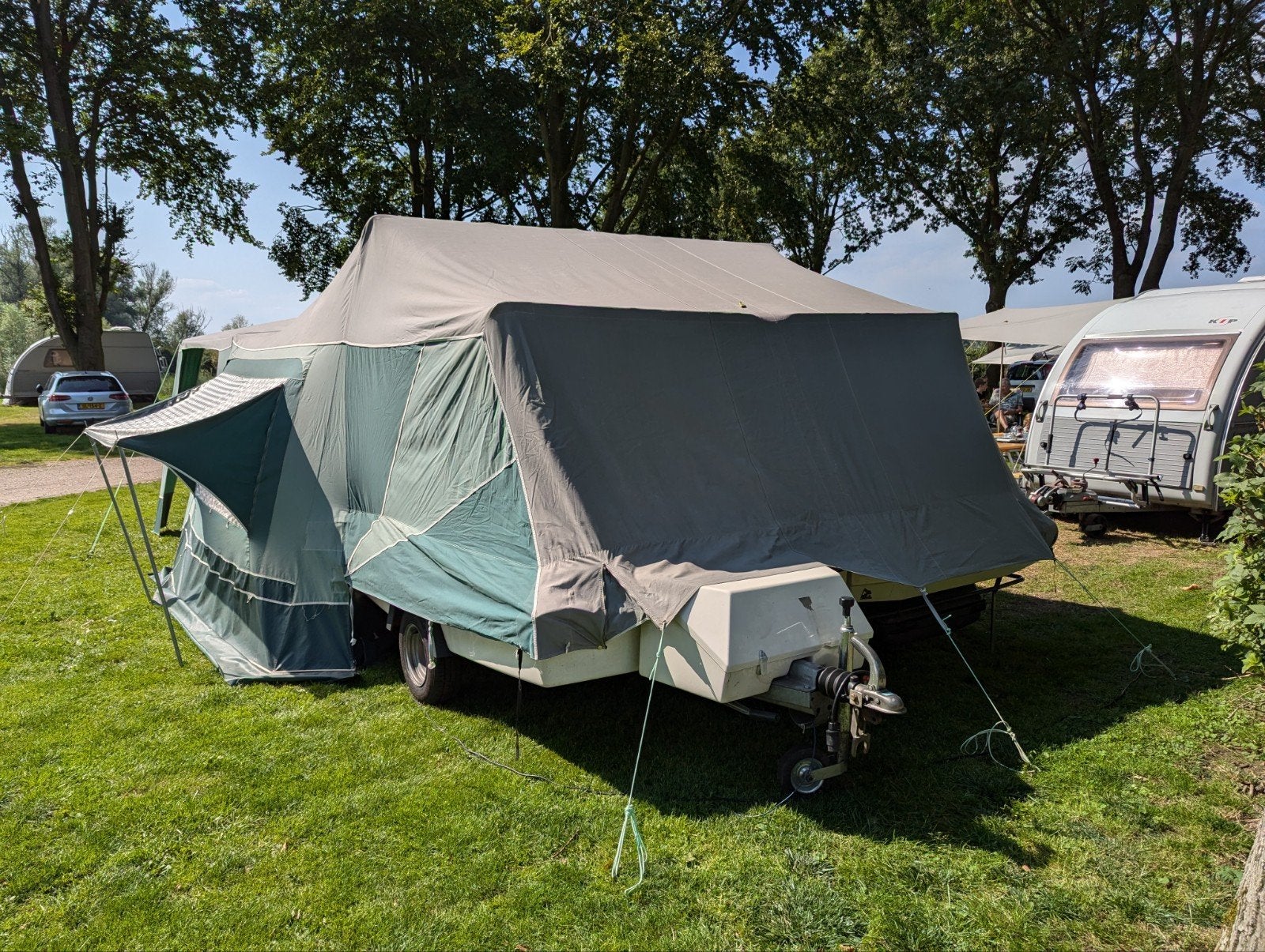Camplet Royal Vouwwagen 2004 met gastententje en luifel, Caravans en Kamperen, Vouwwagens, Ophalen