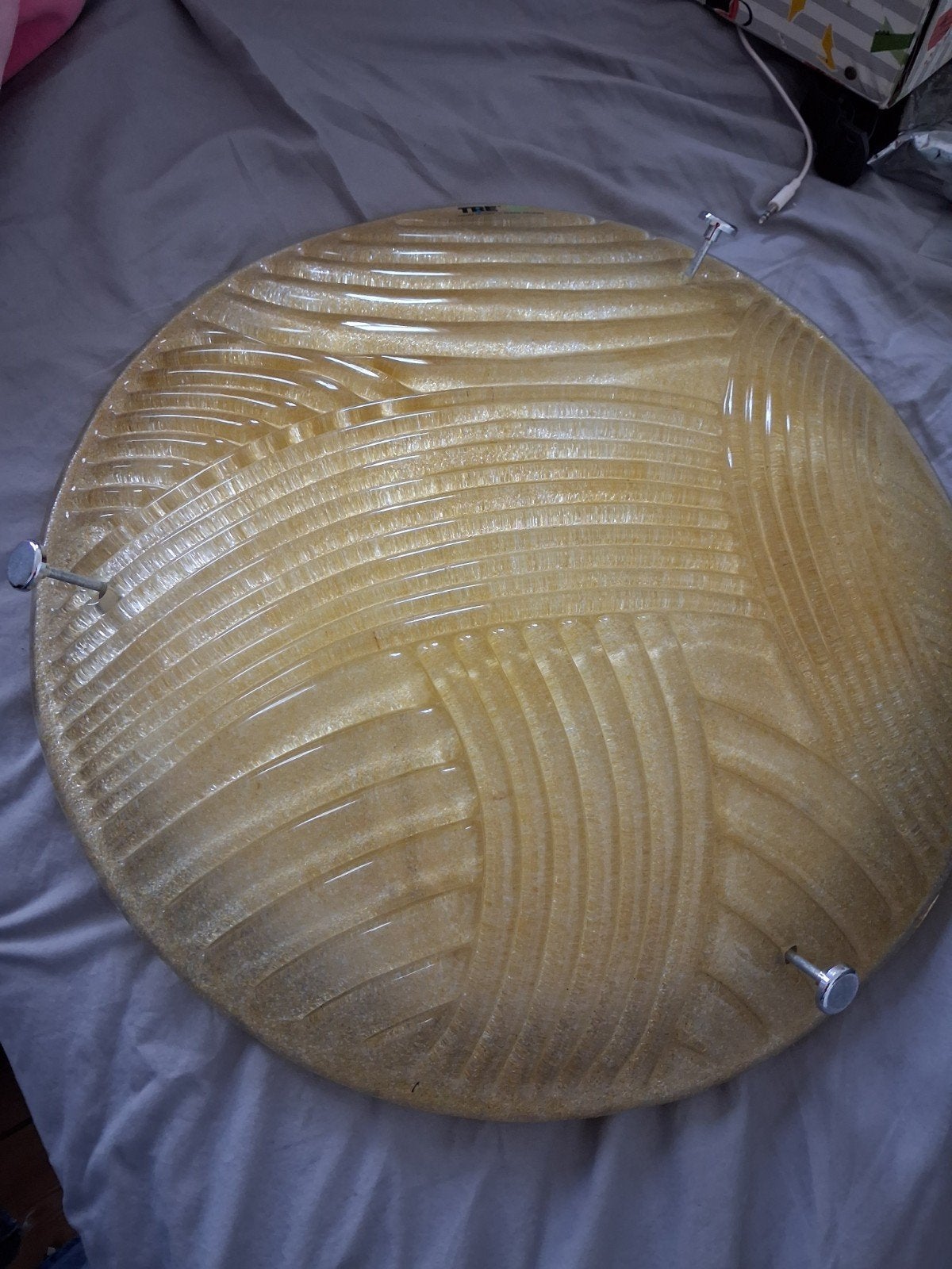 vintage Murano glazen plafondlamp, Huis en Inrichting, Ophalen
