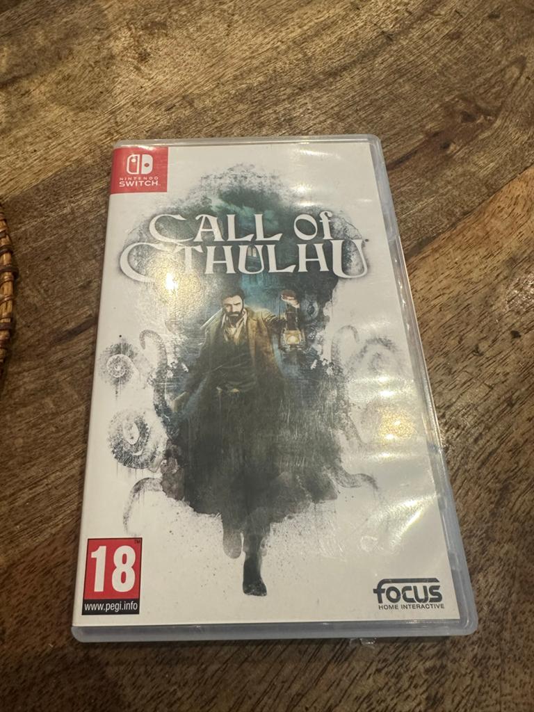 Call of Cthulhu Nintendo Switch - Zo goed als nieuw, Vanaf 18 jaar, 1 speler, Ophalen of Verzenden, Zo goed als nieuw