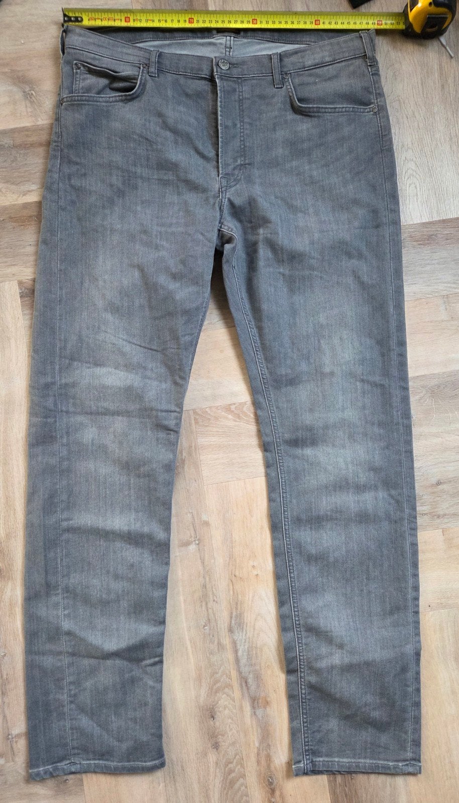Lee Daren Regular Straight Jeans - Grijs - W38 L34, Ophalen of Verzenden, Zo goed als nieuw, Grijs, Lee