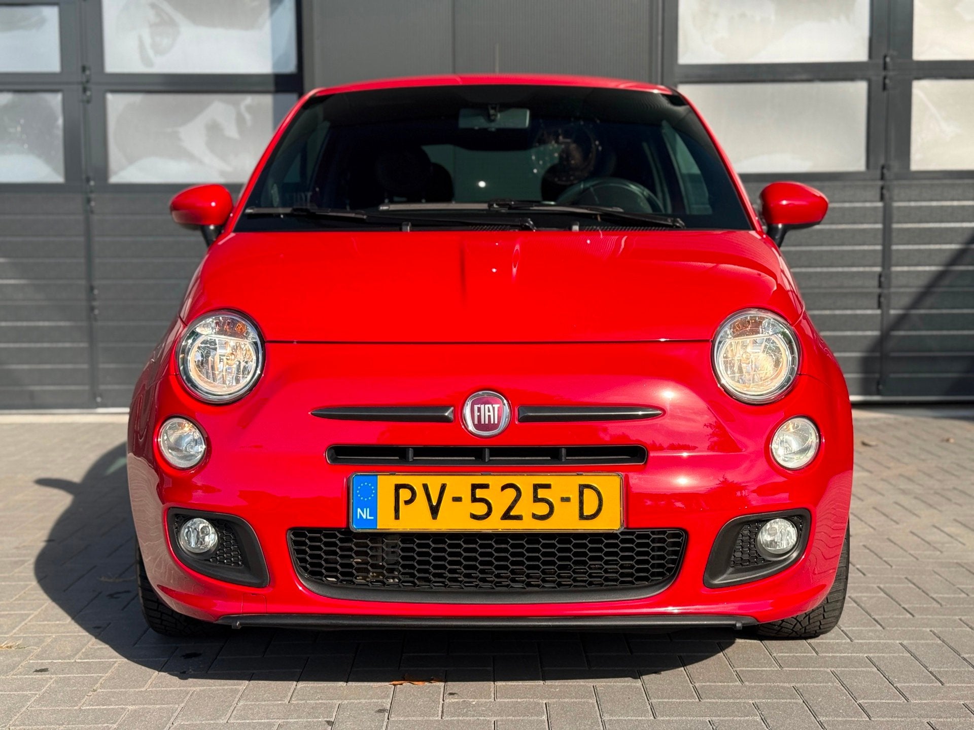 Fiat 500 1.2 Sport Lounge | Luxe Leder | Airco | City Mode, Auto's, Voorwielaandrijving, Euro 5, Gebruikt, 4 cilinders