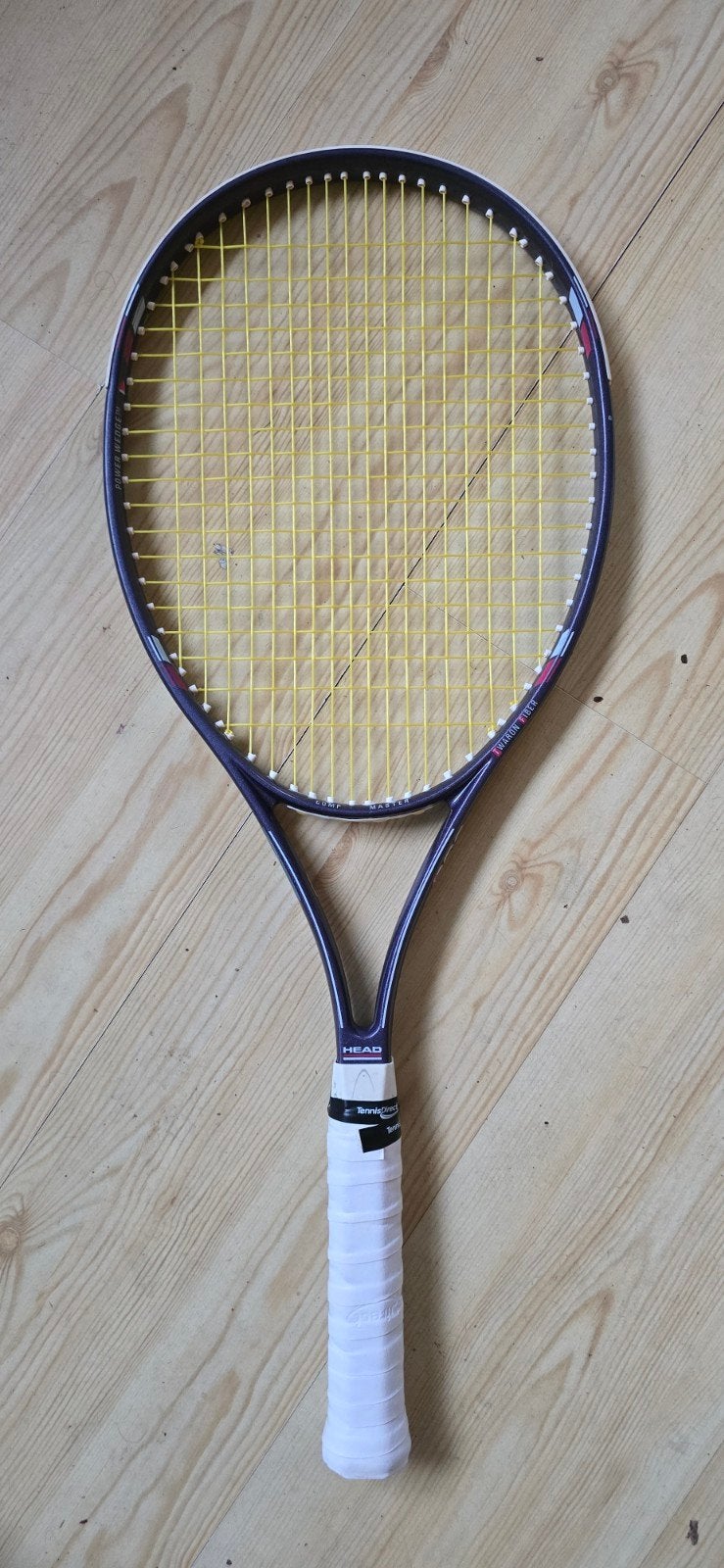 Head comp master 660 tennis racket, Sport en Fitness, Ophalen, Gebruikt, Head, Racket
