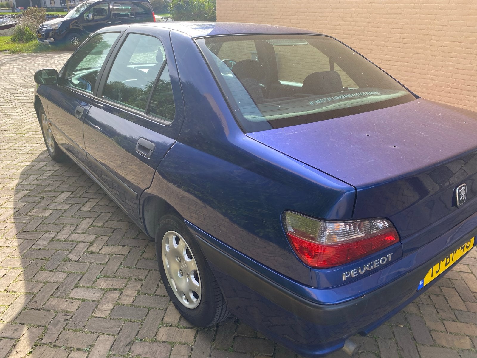 Peugeot 406 1.8 SR 1998 Blauw, Voorwielaandrijving, 4 cilinders, Blauw, Origineel Nederlands