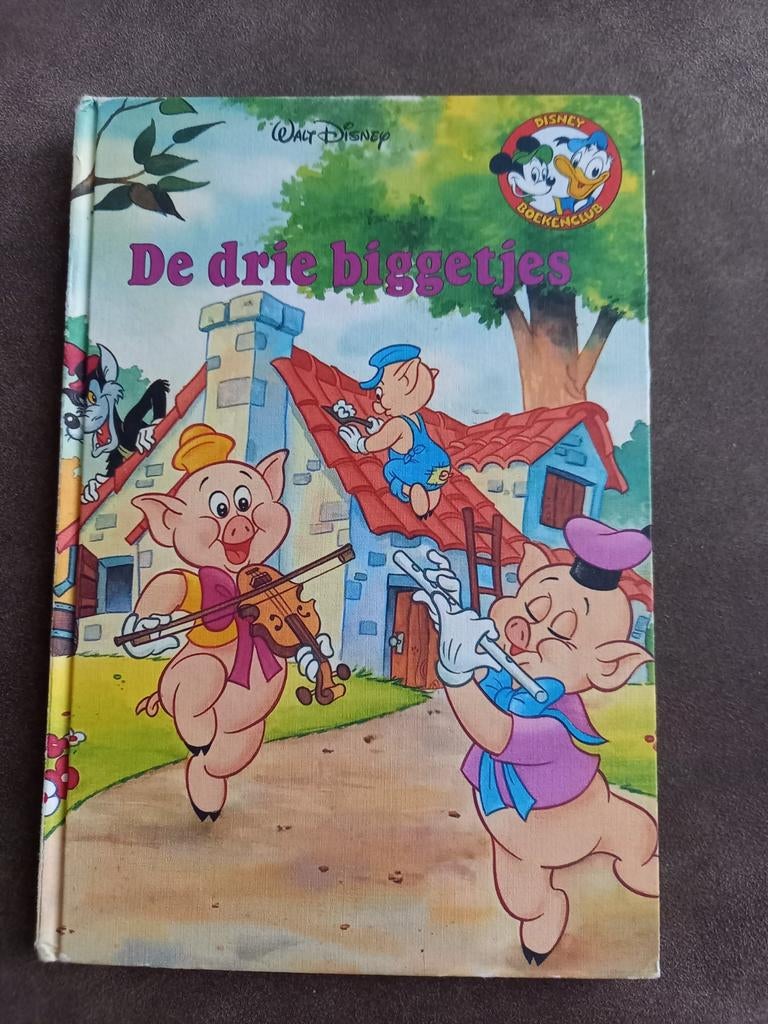 Disney boekenclub : De drie biggetjes, Verzamelen, Ophalen of Verzenden, Gebruikt
