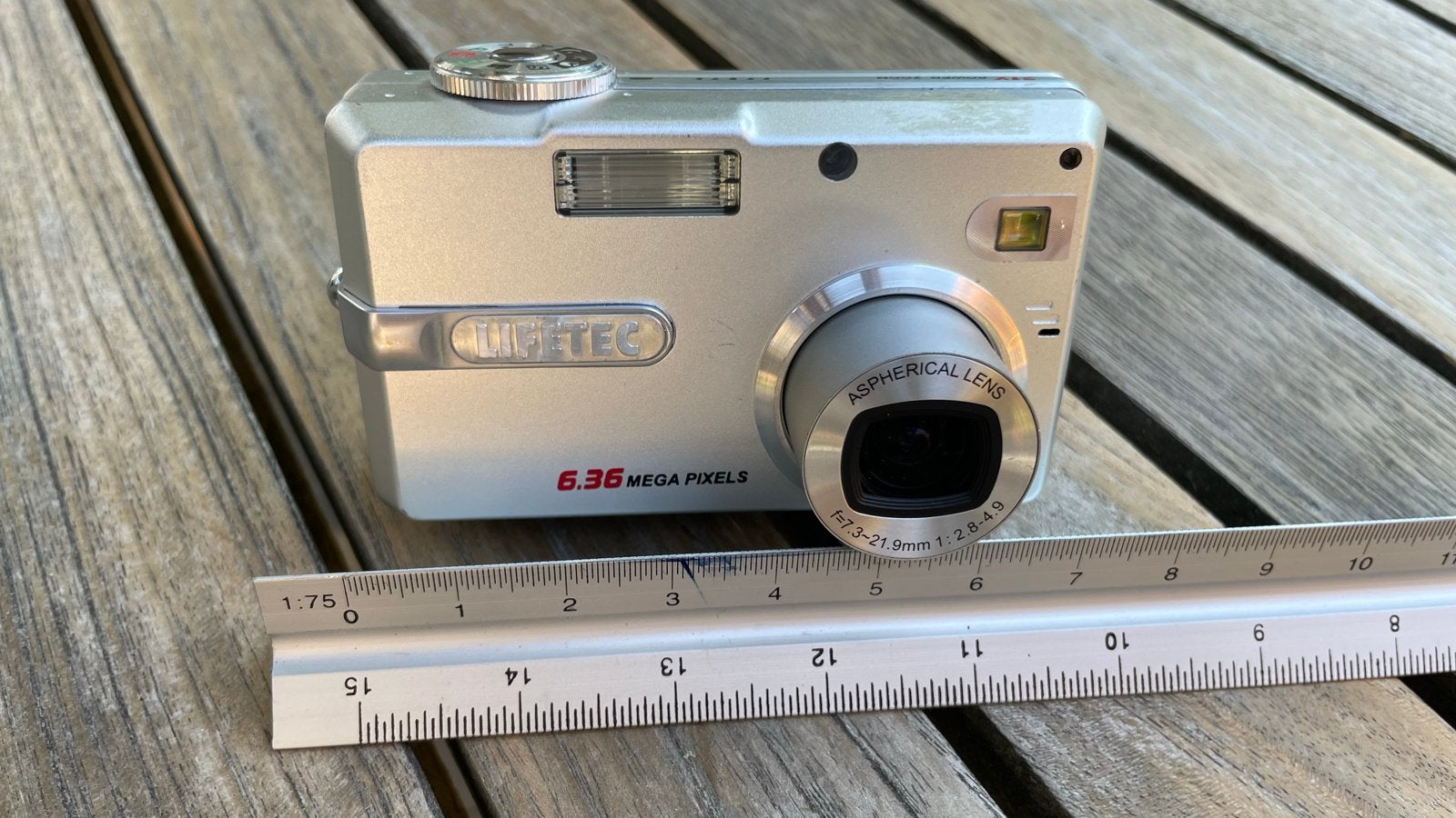 Lifetec 6.36 Megapixels Digitale Camera - Compact en Gebruik, Gebruikt, Compactcamera, Overige Merken, Geen optische zoom