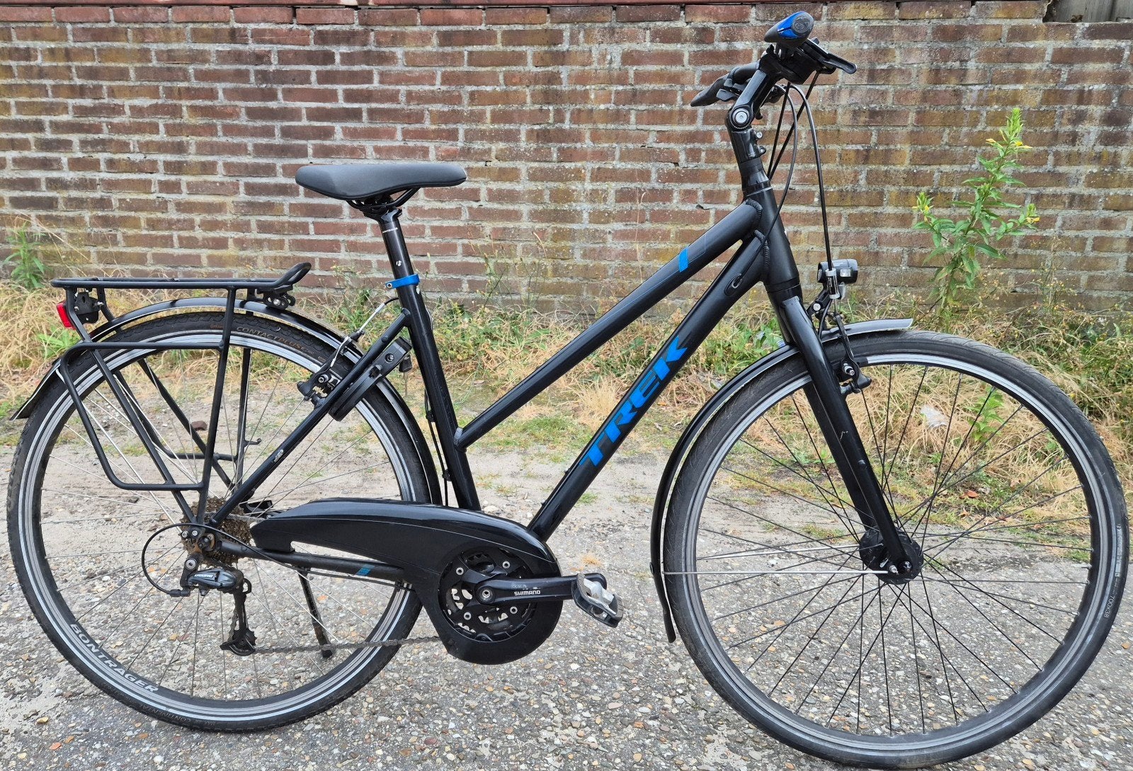 te koop trek x500 damesfiets, Gebruikt, Velgrem, Versnellingen, 50 tot 53 cm