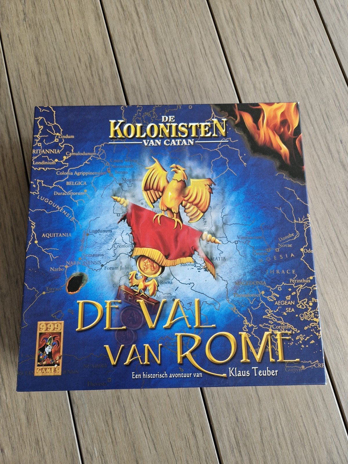 De Kolonisten van Catan: De Val van Rome, Drie of vier spelers, Ophalen of Verzenden, Nieuw, 999 Games