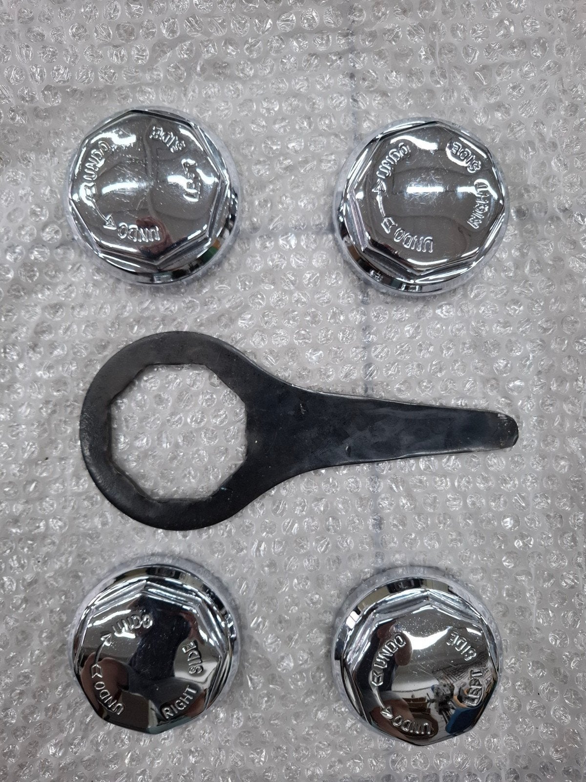 Triumph TR Wielmoeren Set met Sleutel, Ophalen of Verzenden