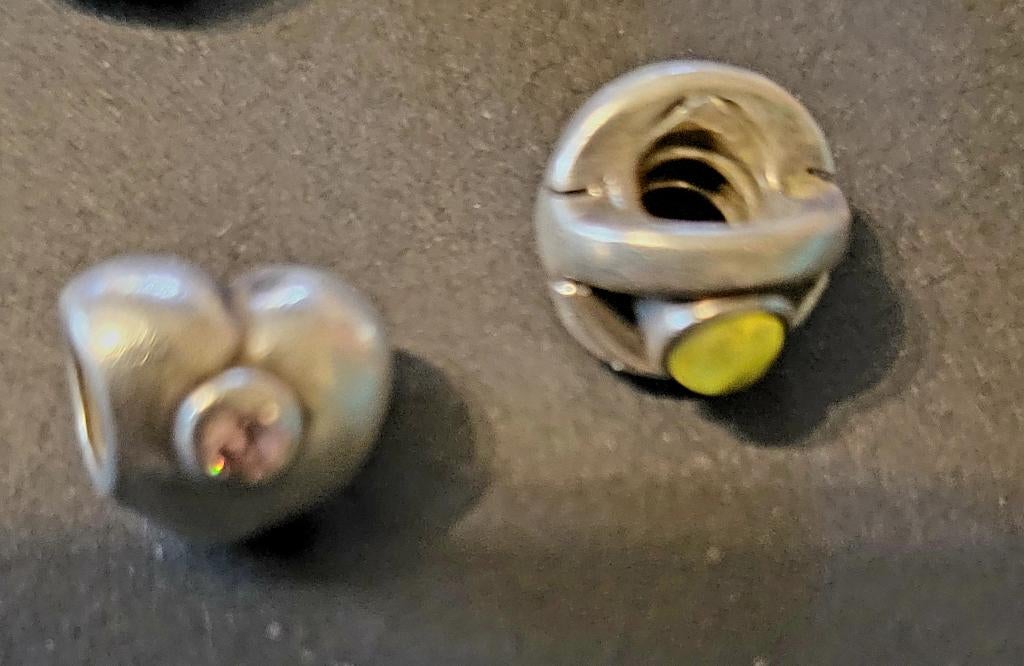 Retired Pandora bedels,ketting en armband retaired, Ophalen, Zo goed als nieuw, Zilver, Zilver