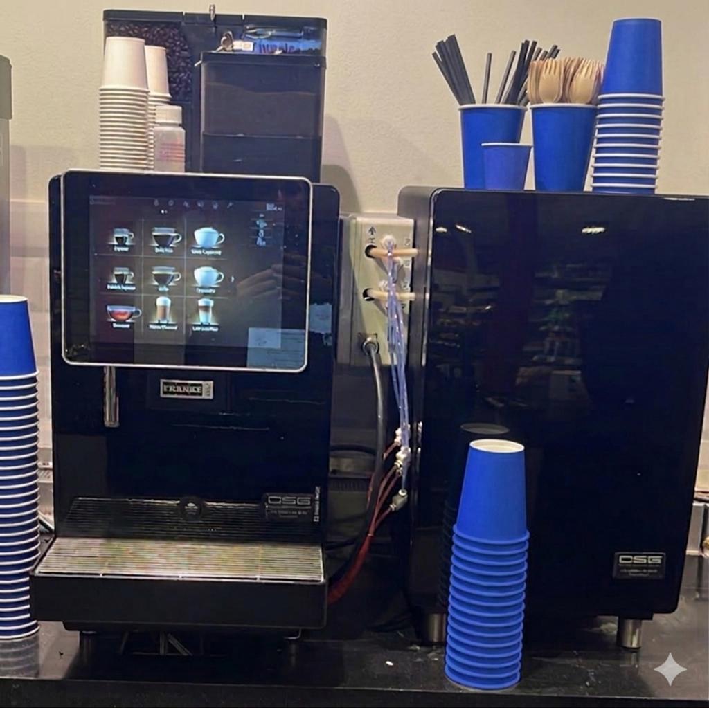 Franke A800 Professionele Koffiemachine, Ophalen, Gebruikt, 10 kopjes of meer, Koffiemachine