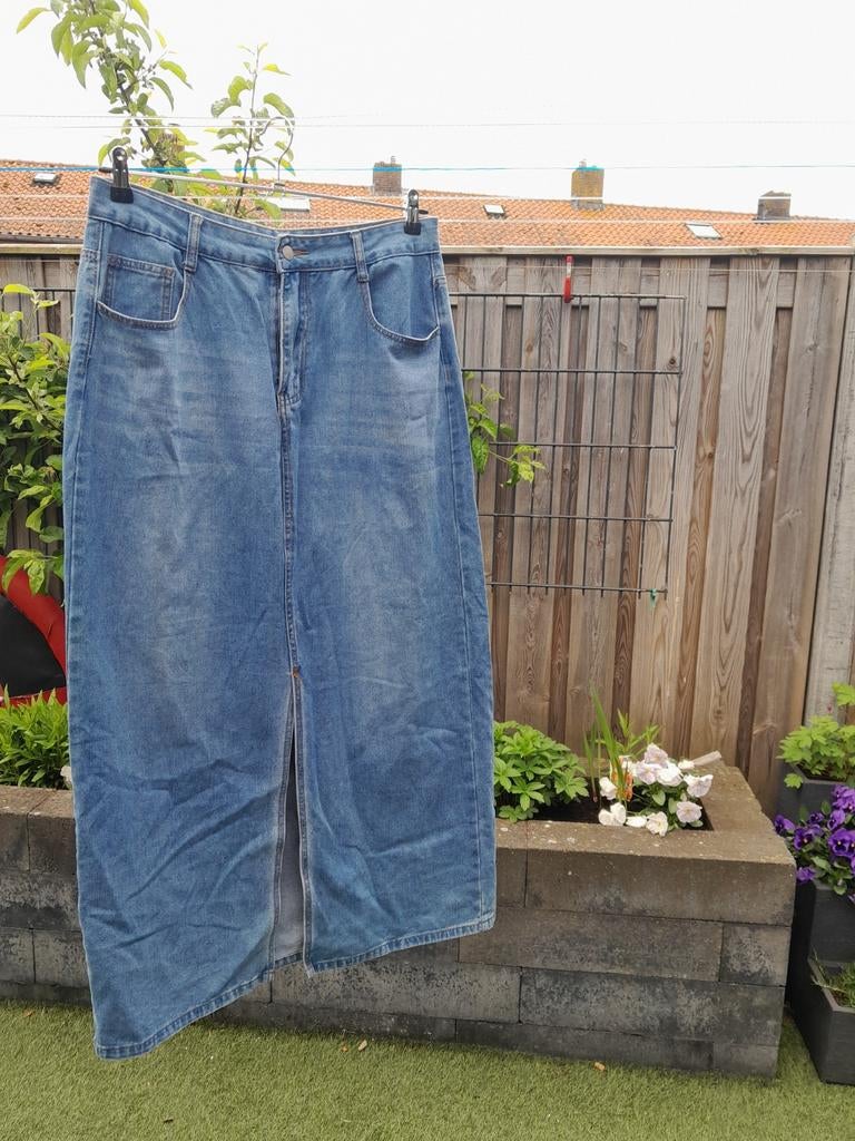 Shein XL jeansrok, Kleding | Dames, Rokken, Blauw, Maat 46/48 (XL) of groter, Nieuw, Ophalen of Verzenden