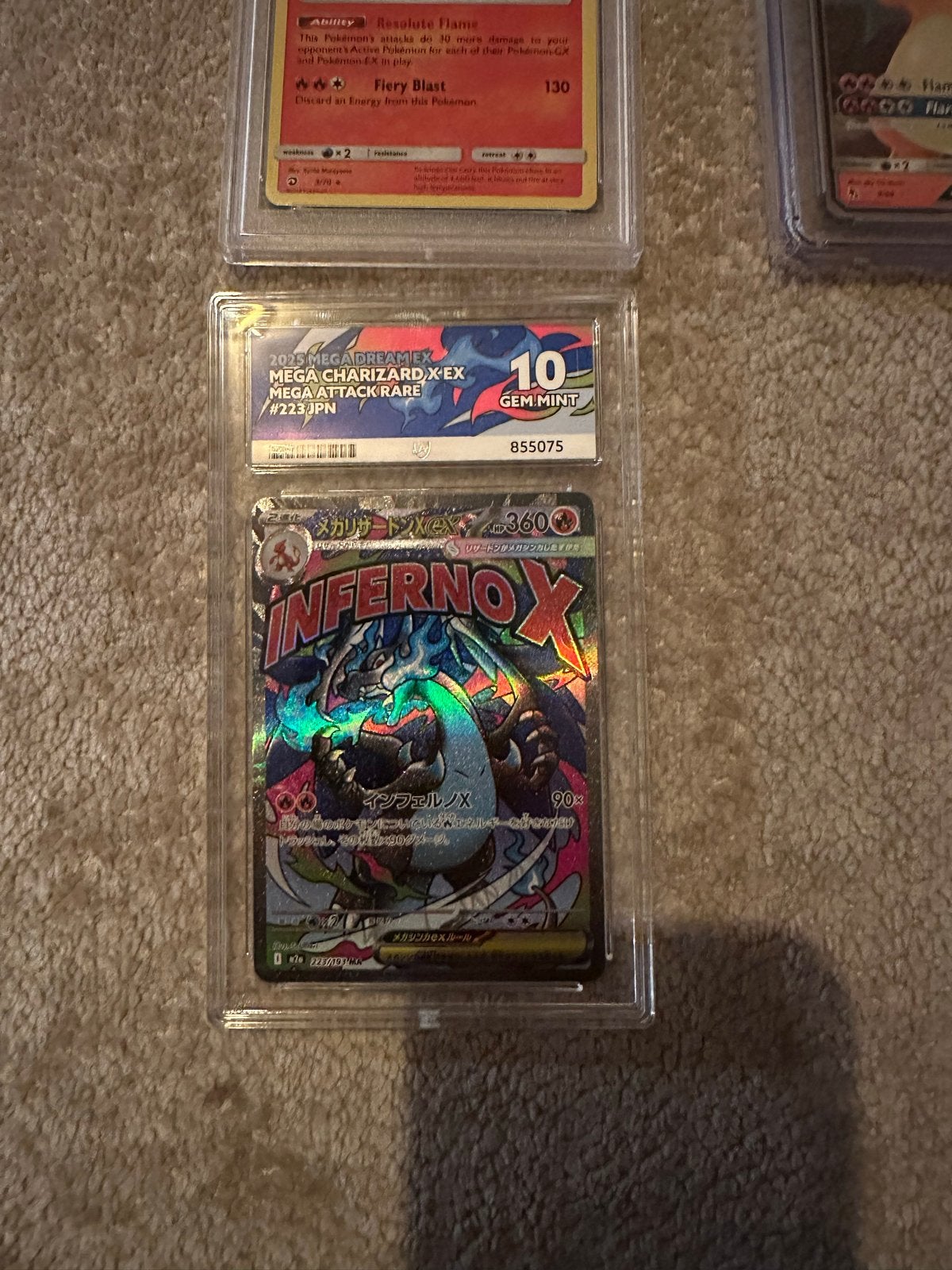 Mega Charizard X-EX Inferno X Pokémon Kaart - PSA 10, Hobby en Vrije tijd, Verzamelkaartspellen | Pokémon, Ophalen of Verzenden