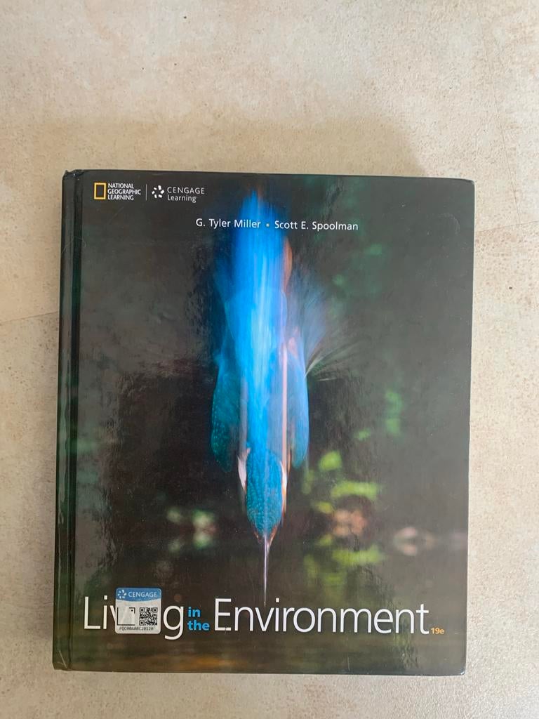 Living in the Environment - 19e editie, Boeken, Ophalen of Verzenden, Beta, Zo goed als nieuw, HBO