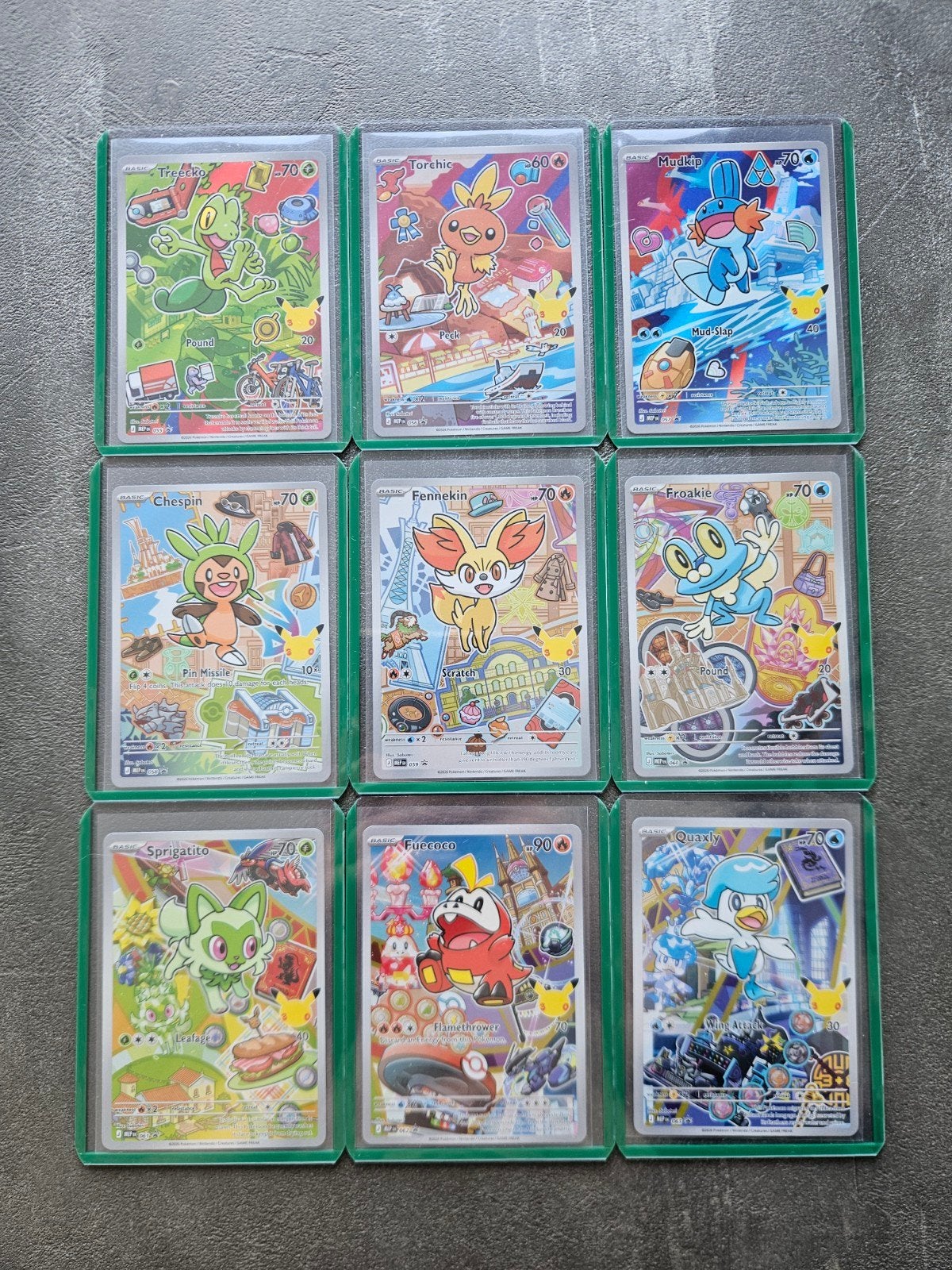 Pokémon First Partner Serie 3/Gen 3 - Complete Set, Ophalen of Verzenden, Zo goed als nieuw, Meerdere kaarten