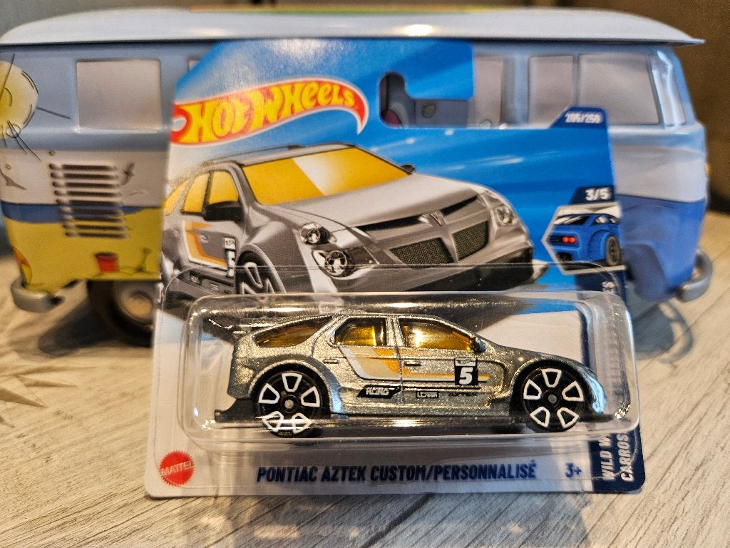 Hot Wheels Pontiac Aztek Custom 2025 Grey 1:64 Breaking Bad, Ophalen of Verzenden, Nieuw, Auto
