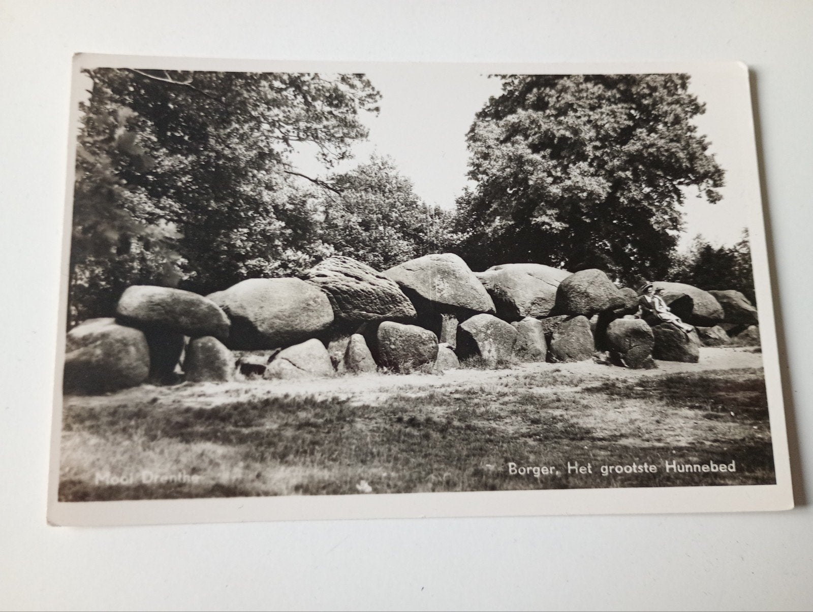 Borger Hunebed, Verzamelen, Ophalen of Verzenden, 1940 tot 1960, Ongelopen, Drenthe