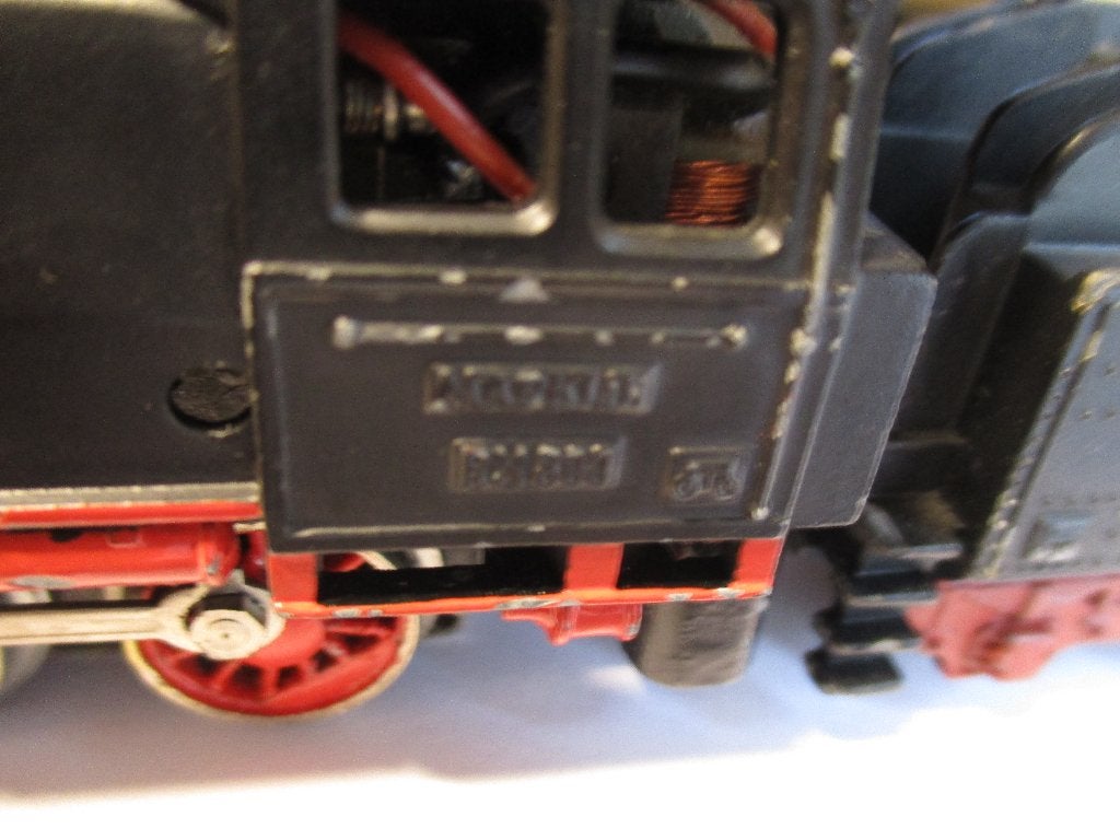 Marklin stoomloc RM 800 met metalen tender 1950/52, NVT, Wisselstroom, Gebruikt, Locomotief