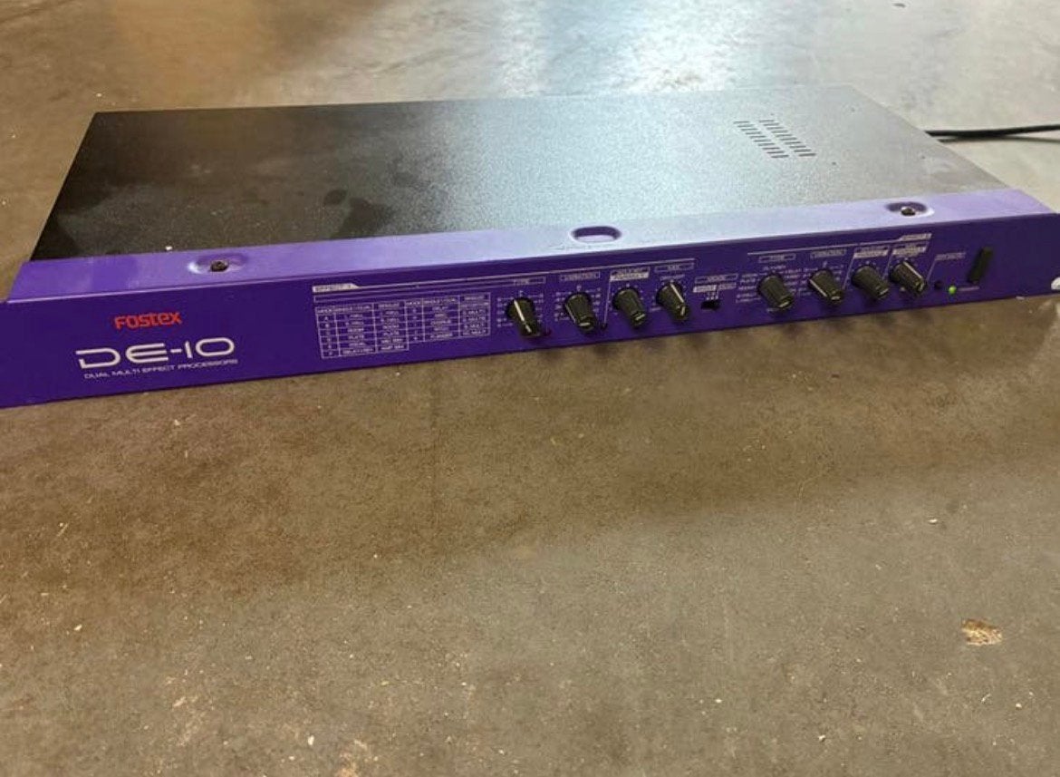 Te koop Fostex DE-10 effect processor, Ophalen of Verzenden, Zo goed als nieuw