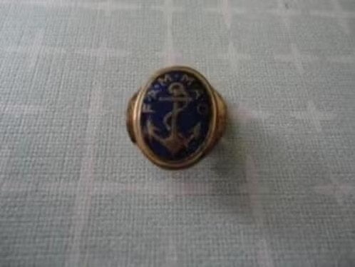 Franse insigne, F.A.M.M.A.C Merchant Marine Veteranen, Verzenden, Marine, Overige gebieden, Embleem of Badge